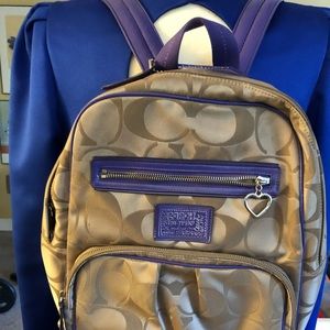 Coach Daisy Signature Backpack
